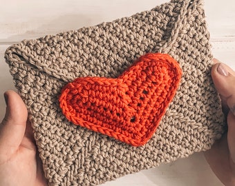 Crochet Pattern: Valentine Envelope