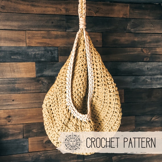 Crochet Pattern Grassland Hanging Storage Basket | Etsy