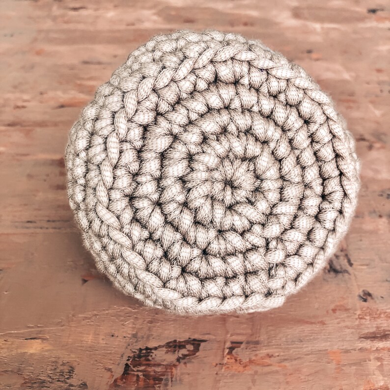 Crochet Pattern Mini Seagrass Belly Basket Etsy