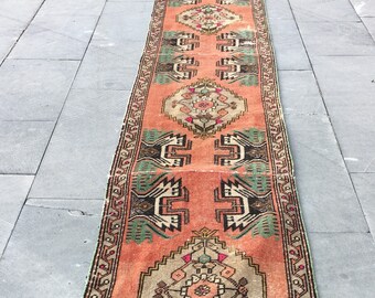 Runner Turkish Runner Green Rug Boho Runner 225x63cm Etsy