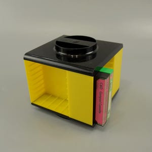 Vintage cassette carousel / cassette stand / cassette holder | 80s
