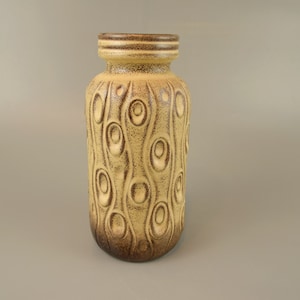 Vaso vintage / Scheurich / 288 22 / corallo | Germania Ovest | WGP | anni &#39;60
