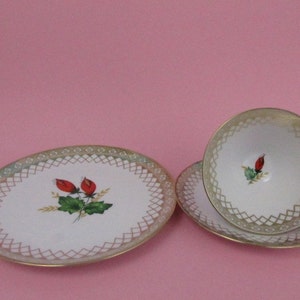 vintage tea cup saucer and plate  | Winterling Röslau | Germany 50s