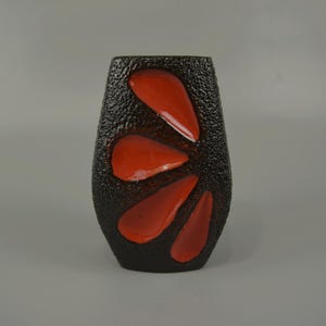 Vintage vase / ES Keramik / 813 17 / Fat Lava | Germany | 70s