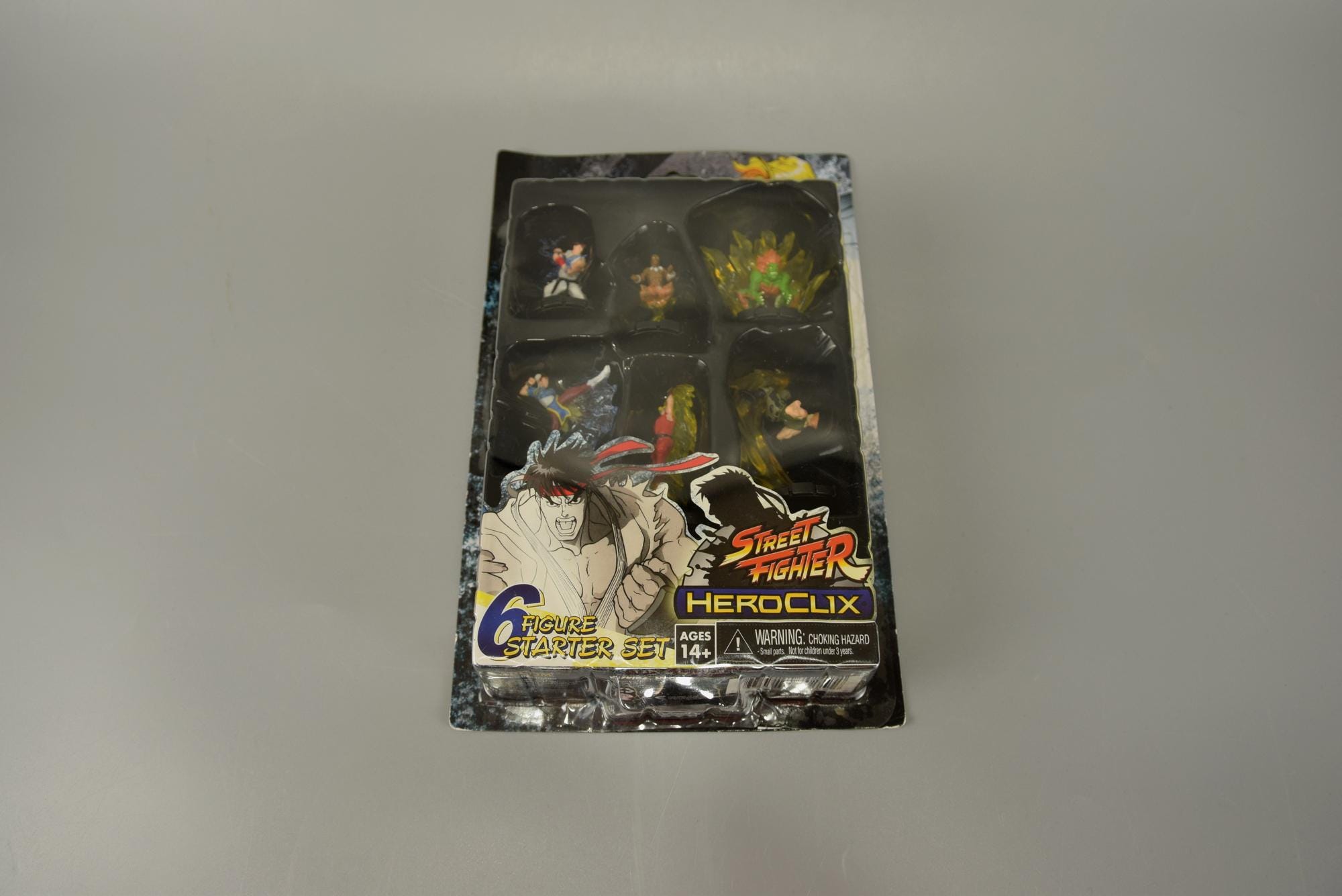 Heroclix / Street Fighter / 6 Figures / Starter Set / Wizkids