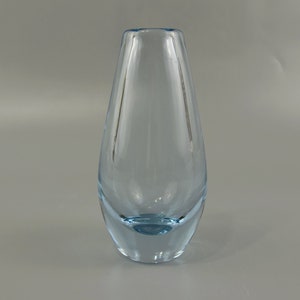 Vibtage glass vase / Holmegaard (Per Lütken) (?) | Denmark | 60s