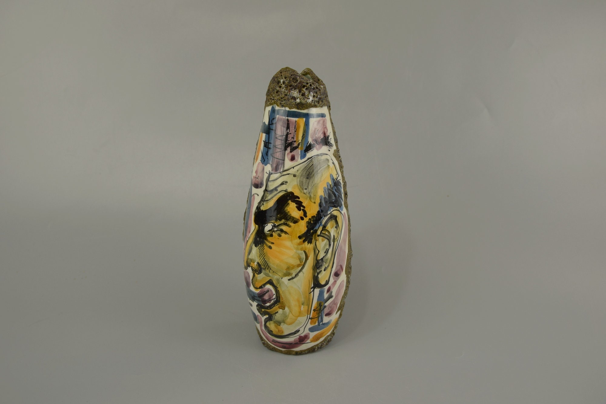 ヴィンテージ花瓶 / サンマリノ / 顔 / マンドリン / ファットラバ