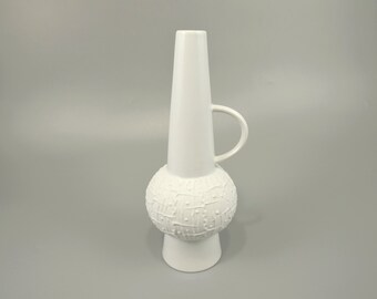 Vintage op art porcelain vase / Royal KPM / 673 1 | West Germany | 60s