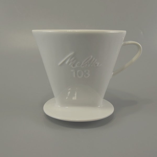 Large Vintage Melitta coffee filter / 103 / 1 hole | Germany | 50s