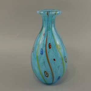 Vintage glass vase / Murano | Italy | 70s
