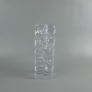 Vintage INGRID GLAS Solifleur Glass Vase, crystal glass  West Germany 1970| Germany | 70s