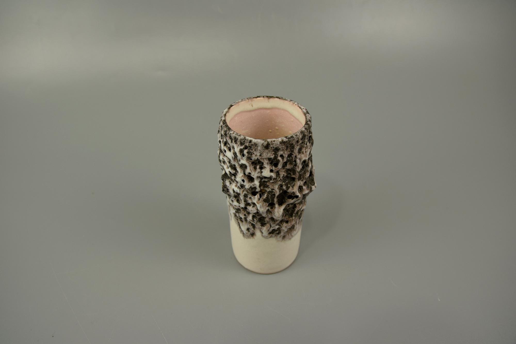 Vintage Vase / Otto Keramik / White / Fat Lava | West German