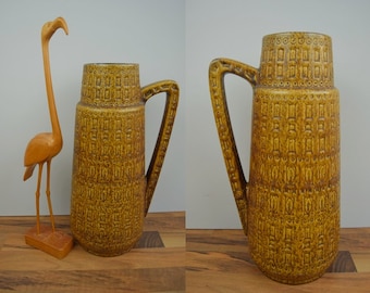 Vintage floor vase / Scheurich / Inka / 416 45 | West Germany | WGP | 60s