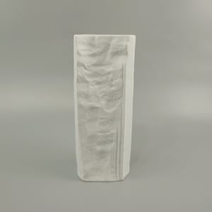 Vintage op art vase / Rosenthal / Martin Freyer / studio linie | Germany | 60s