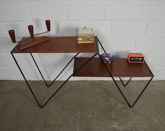 Original vintage shelf / plant stand / flower stand / Teak / Mid Century Modern | Denmark | 60s