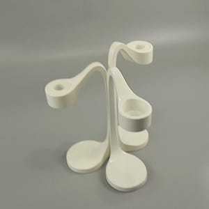 Set of three IKEA vintage candle holder | Jatteviktig, Monika Mulder, postmodern Italian Design, Metal