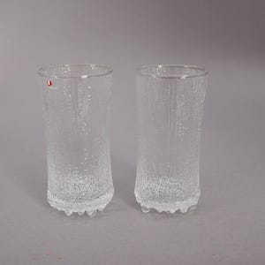 Set of 2 Sparklingwine Glasses, 18 cl / Iittala / Ultima Thule / Tapio Wirkkala | Finland | 70s, Liqueur, Sherry