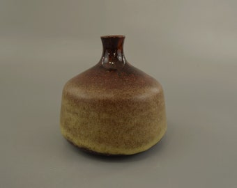 Vintage West German Fat Lava Vase, Possibly Made by Kubicek. Model