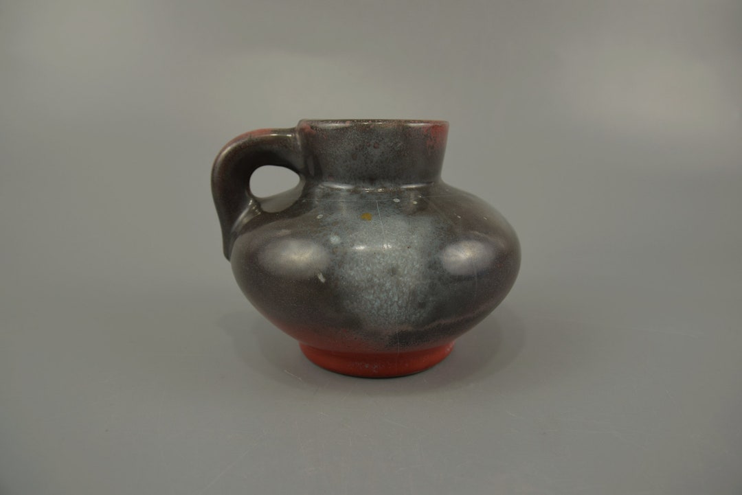 西ドイツ　ヴィンテージ陶器　花瓶　'70 西ドイツ ヴィンテージ陶器 花瓶 '70