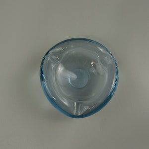 Vintage glass bowl / glass ashtray / Holmegaard / Per Lütken | Denmark | 50s