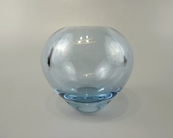Vibtage glass vase / Holmegaard / Per Lütken / 15927 | Denmark | 60s