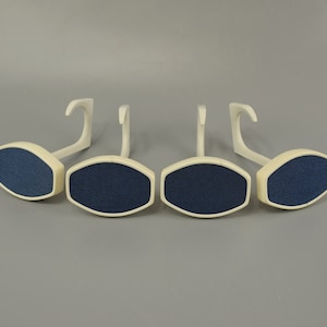 Vintage set of 4 wall hooks / Space Age | Germany | 70s