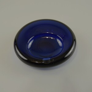 Vintage glass ashtray / Holmegaard | Denmark | 60s