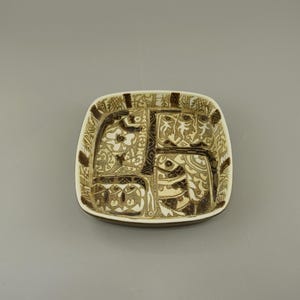 Vintage bowl / Royal Copenhagen / Aluminia Baca / 719/3121 / Nils Thorsson | Denmark | 60s