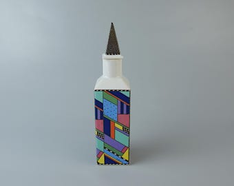 Rosenthal studio-linie Szenario Metropol, oil or vinegar dispenser,  Barbar Brenner, 1990s design, Pop Art, Modern.
