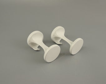 Vintage set of 2 wall hooks / Space Age | Germany | 70s