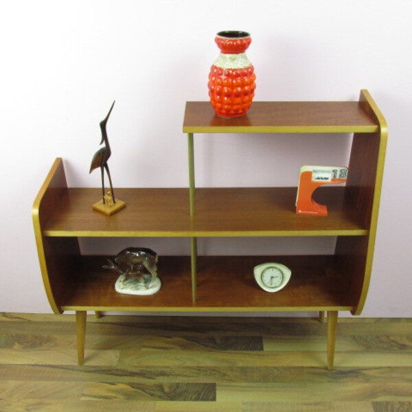 Vintage bookshelf / shelf / palnt stand / flower table / 60s / Mid Century