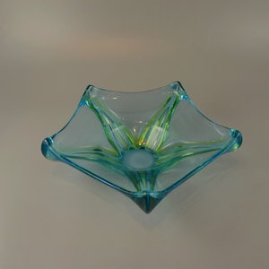 Vinatge glass bowl / Walther Glas | Germany | 70s