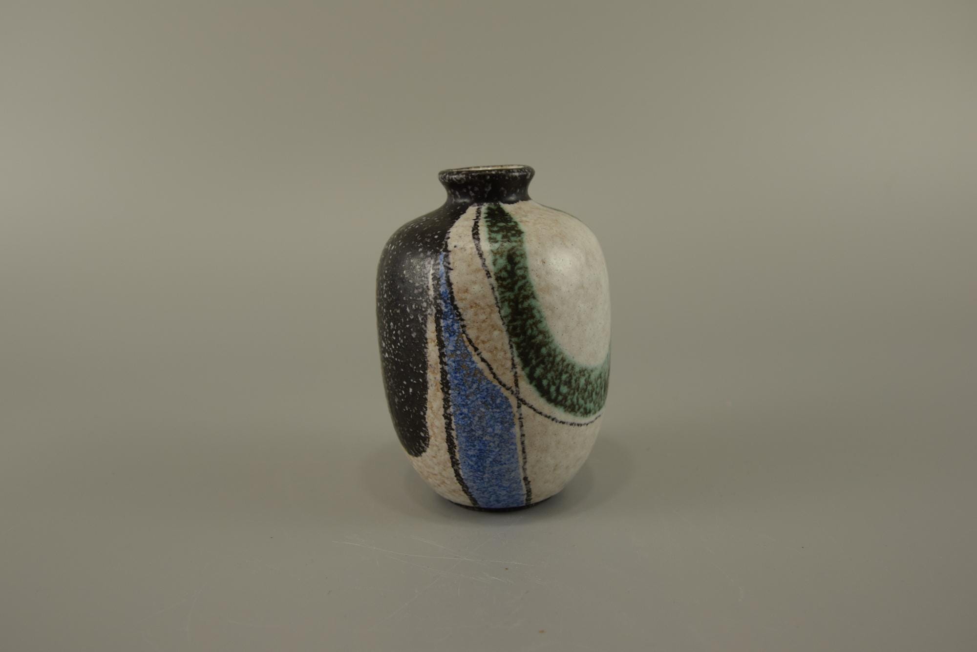 ドイツ ルシャ Ruscha 陶器 花瓶 ヴィンテージ 約51x30 美しい釉薬 ドイツ ルシャ Ruscha 陶器 花瓶 ヴィンテージ 約51x30 美しい釉薬