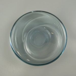 Vintage glass bowl / glass ashtray / Holmegaard / Per Lütken / 16039 | Denmark | 50s