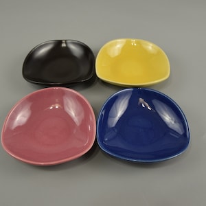 Vintage snack bowl set / snack plates | Germany | 50s