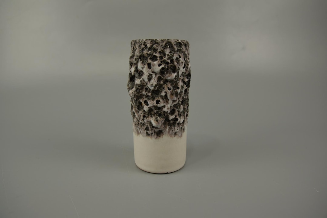 Vintage Vase / Otto Keramik / White / Fat Lava | West German