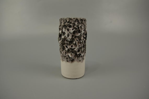 Vintage Vase / Otto Keramik / White / Fat Lava | West German