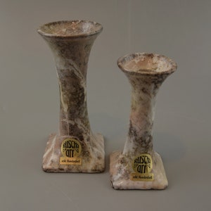 Vintage candlestick set / candle holder set / Ruscha | Germany | 70s