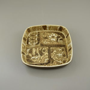 Vintage bowl / Royal Copenhagen / Aluminia Baca / 719/3121 / Nils Thorsson | Denmark | 60s