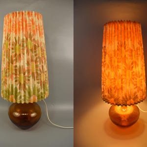 Vintage table lamp / lamp / Holmegaard (?) | Scandinavia | 60s