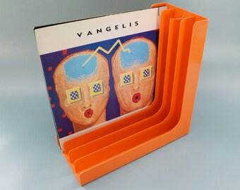 Lp Ständer | LP Holder (LP Rack Transparent Orange) - (Vinyl