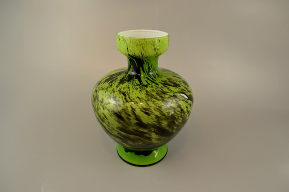 ヴィンテージガラス花瓶（花瓶） / オパーリン フローレンス / ポップ