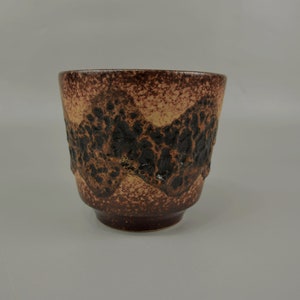 Vintage planter / Dümler & Breiden / 700 13 / Fat Lava | West Germany | 60s