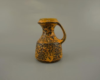Vintage West German Fat Lava Vase Steuler 141/15 Mid-century