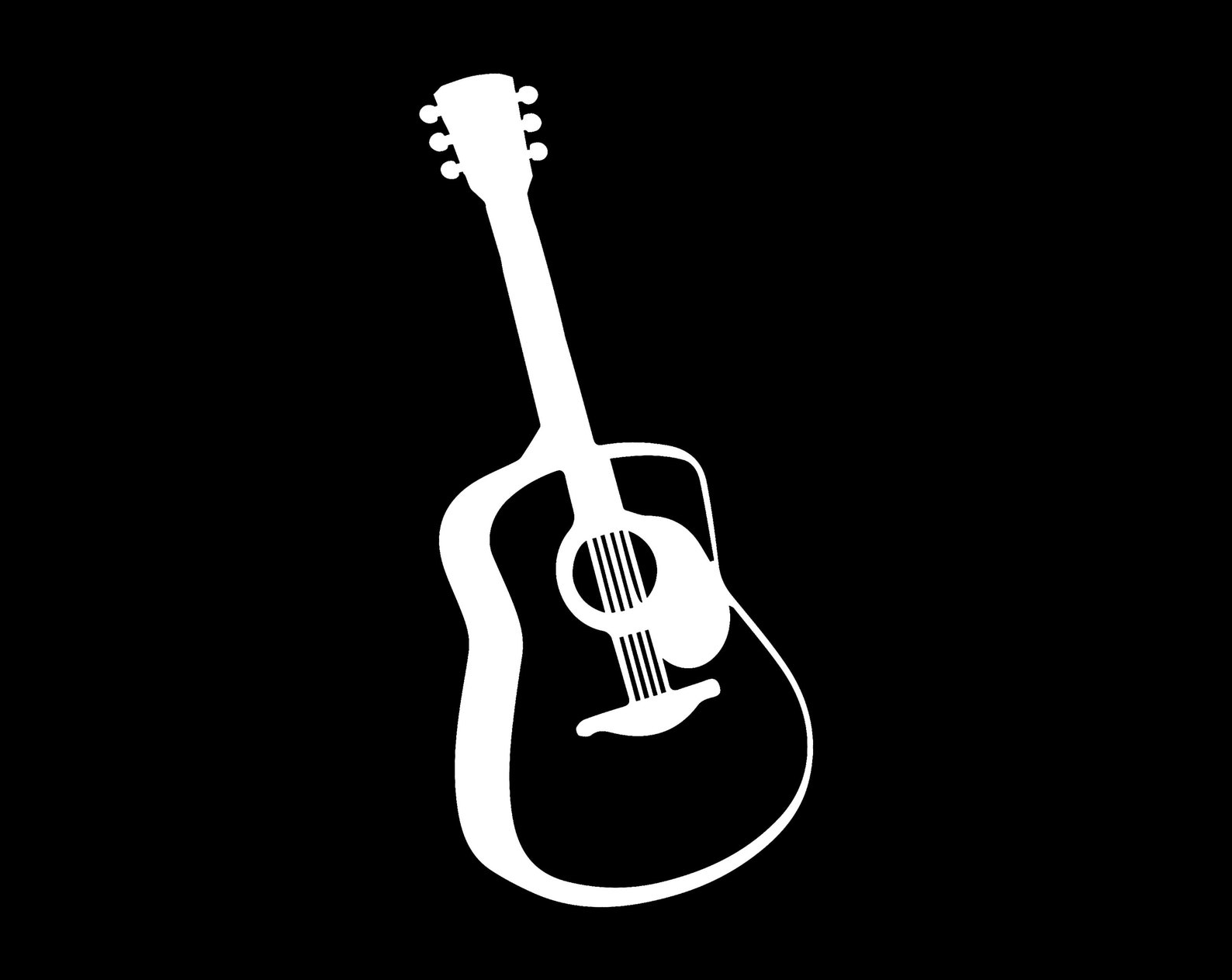 Car Sticker Guitar Sticker Guitar Decal Car Decal Window Etsy