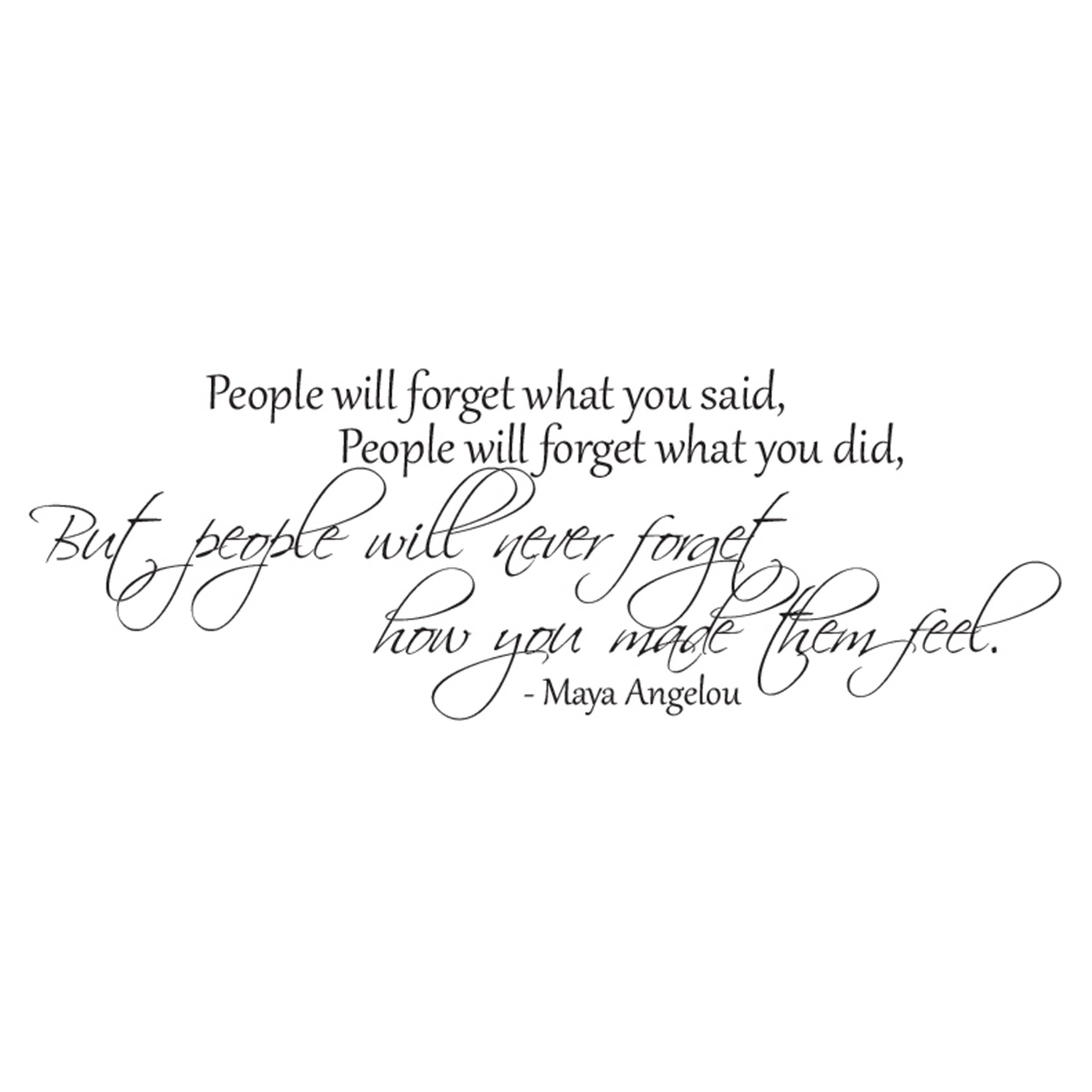 Maya Angelou Wall Decal Vinyl Wall Decal Vinyl Wall Art Etsy