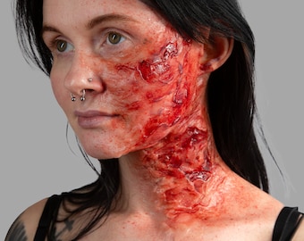 Burn SFX Prosthetic Silicone - 2 Piece Set