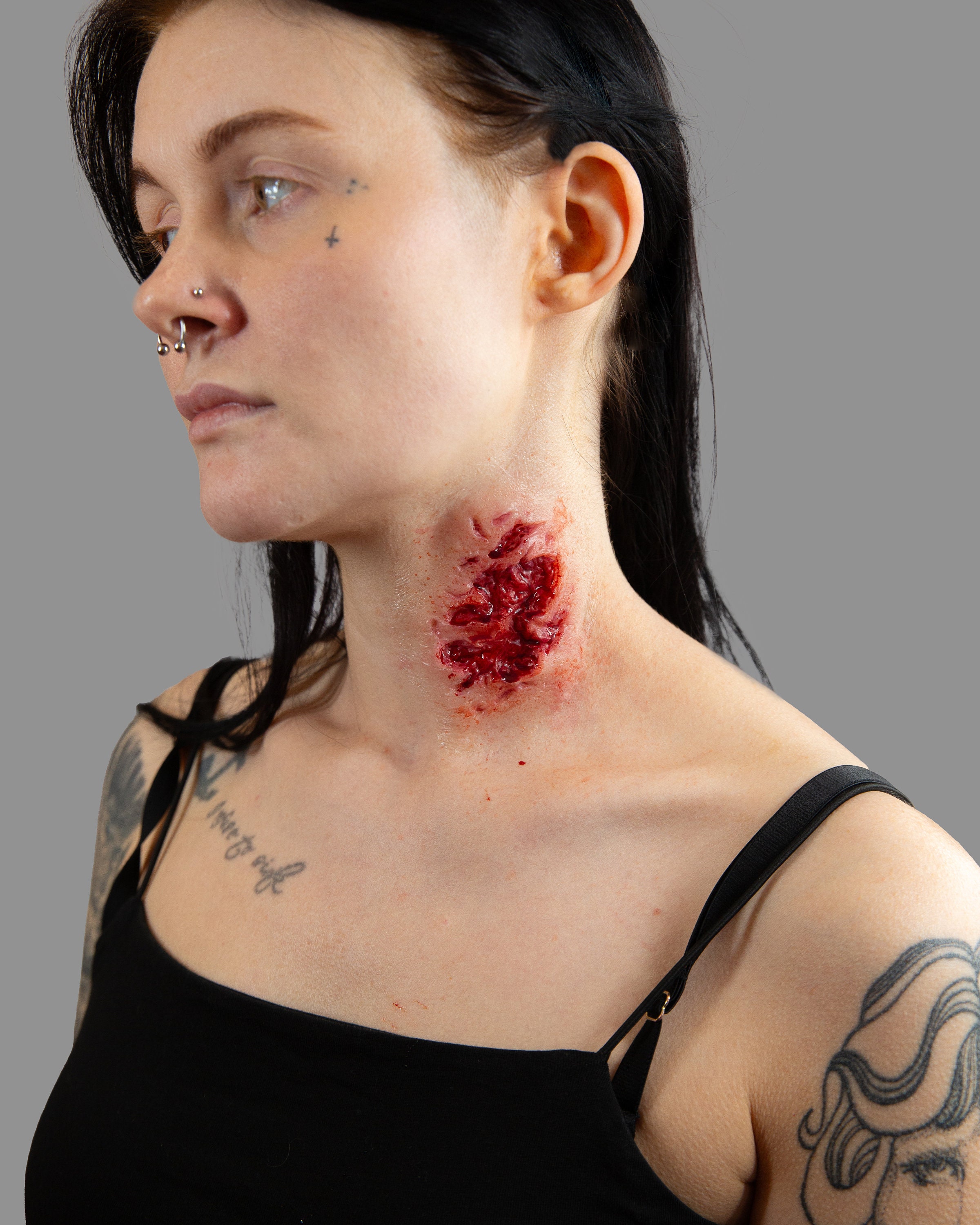 Zombie Bite Wound - Etsy Norway, image size:2400x3000