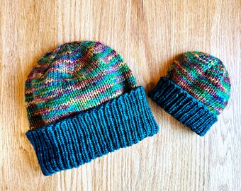 Knitting Pattern: Wide Brim Hat in All Sizes
