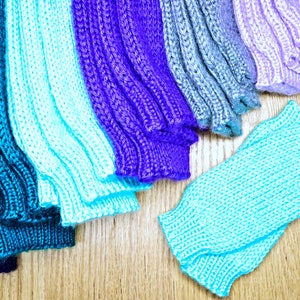 Knitting Pattern - Simple Leg Warmers in All Sizes